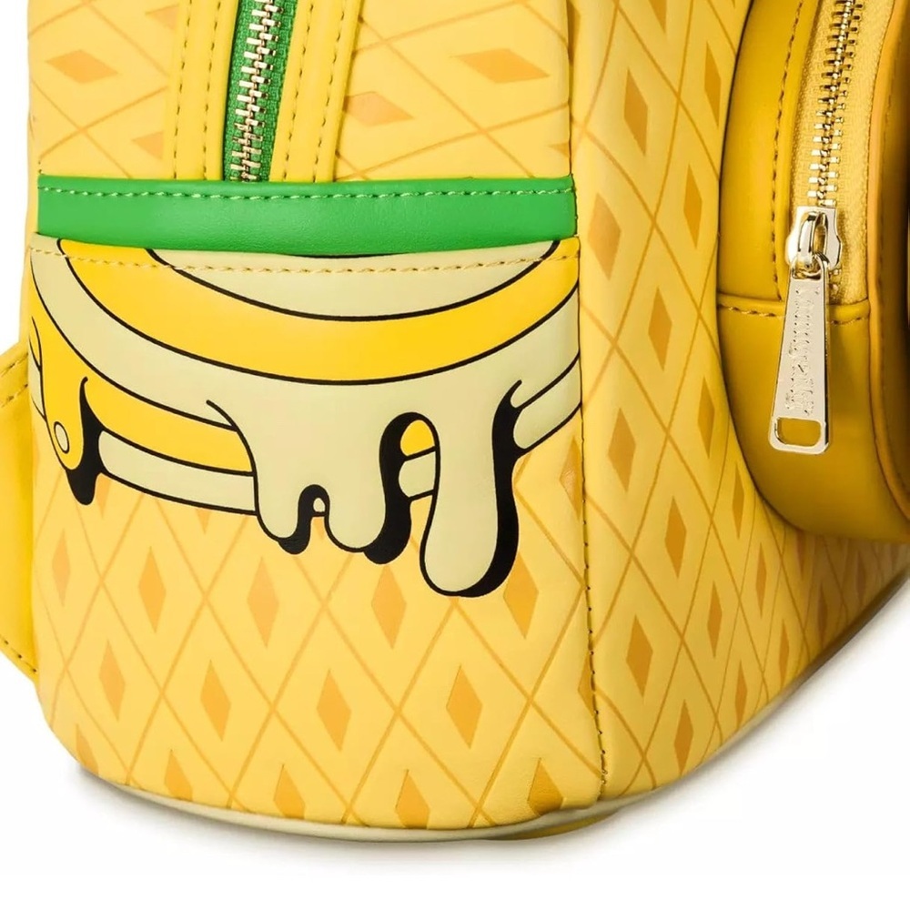 Disney Park Loungefly Eats Pineapple Swirl Whip Mini Backpack NWT - Picture 4 of 4
